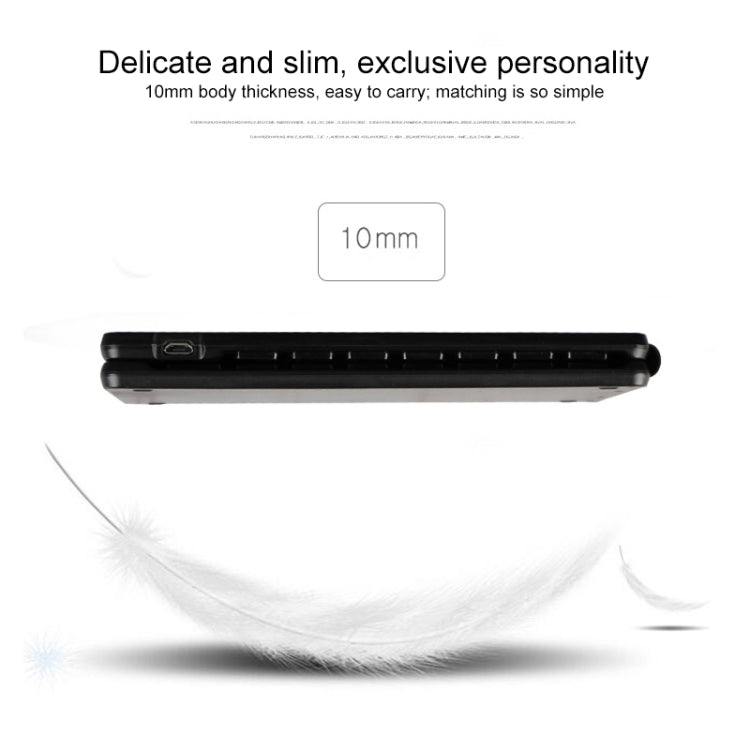 Clavier sans fil Bluetooth pliable à 67 touches, chargement USB, K018