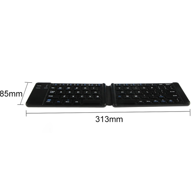 Clavier sans fil Bluetooth pliable à 67 touches, chargement USB, K018