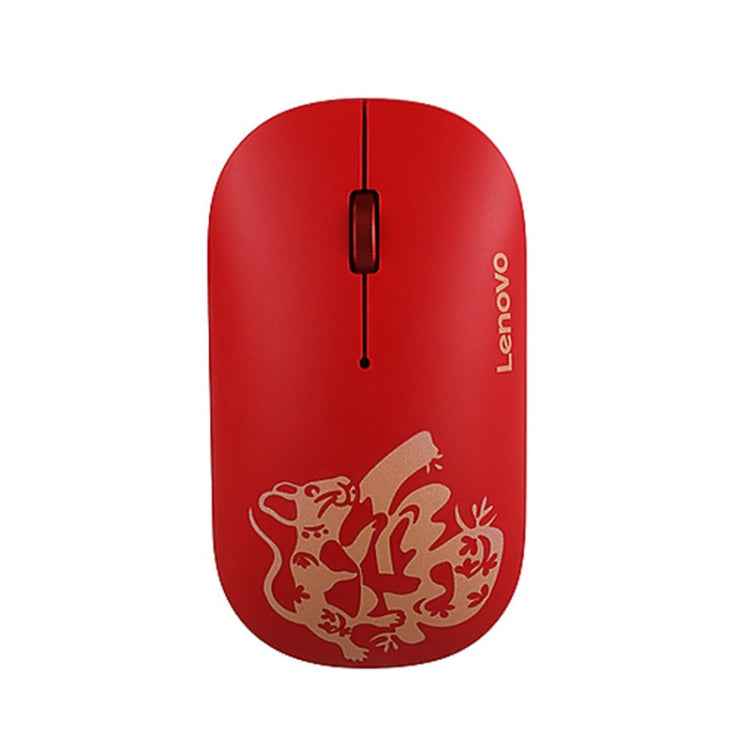 Lenovo Air Handle Lightweight Portable Mute Wireless Mouse, Blessing Mouse Version