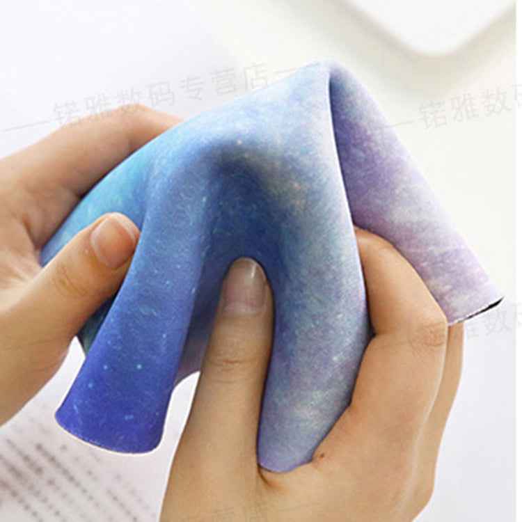 Rainbow Color Mercury Pattern Circular Mouse Pad, Diameter: 22cm