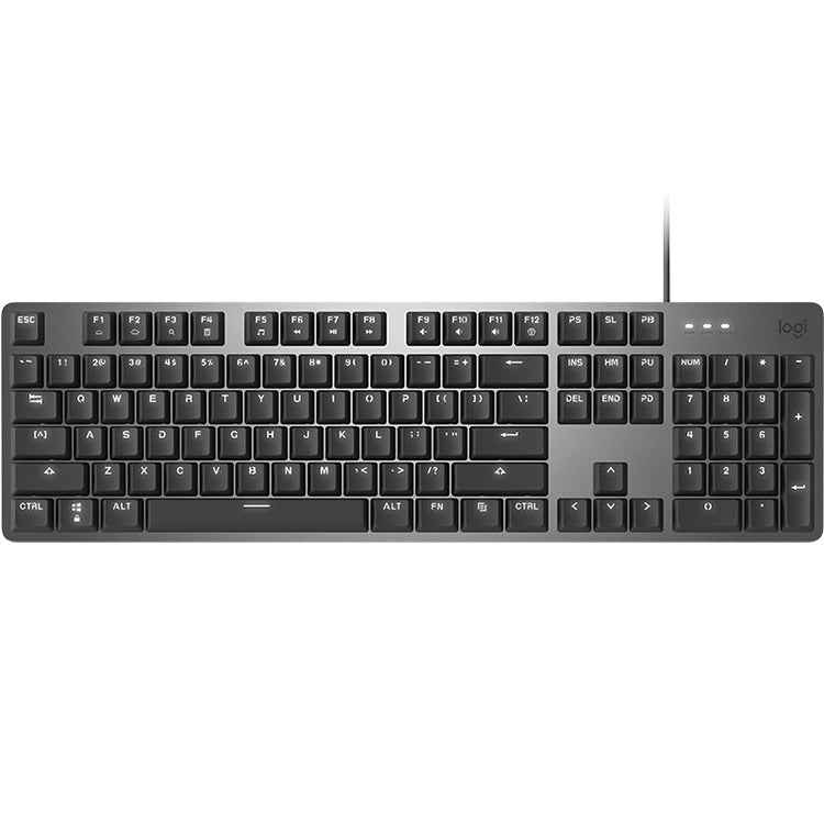 Logitech K845 CHERRY Blue Axis Backlit Mechanical Wired Keyboard, Cable Length: 1.8m