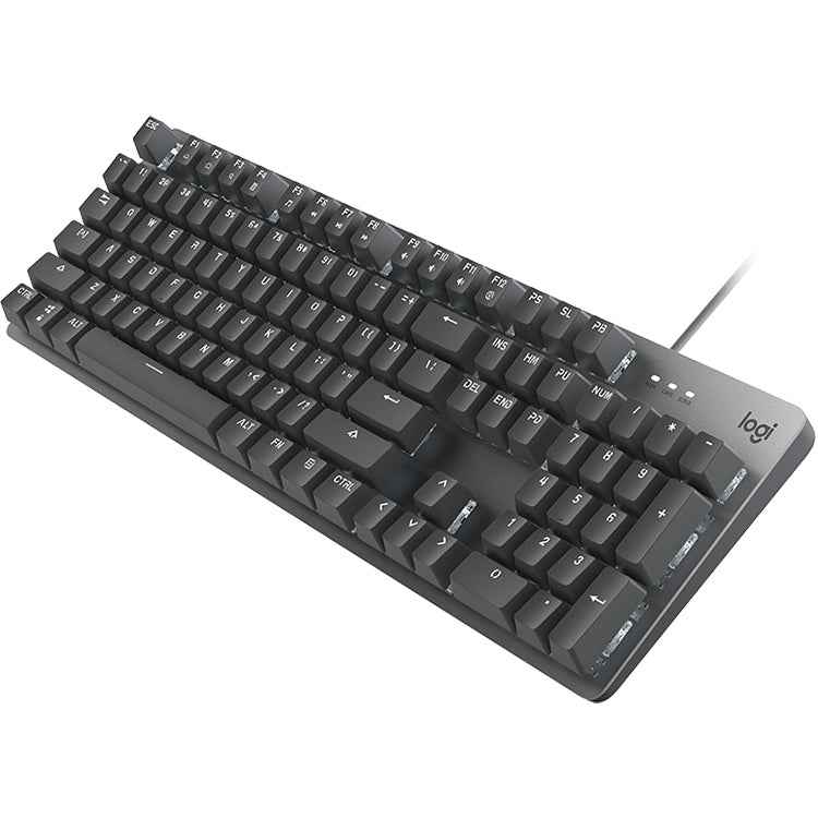 Logitech K845 CHERRY Blue Axis Backlit Mechanical Wired Keyboard, Cable Length: 1.8m