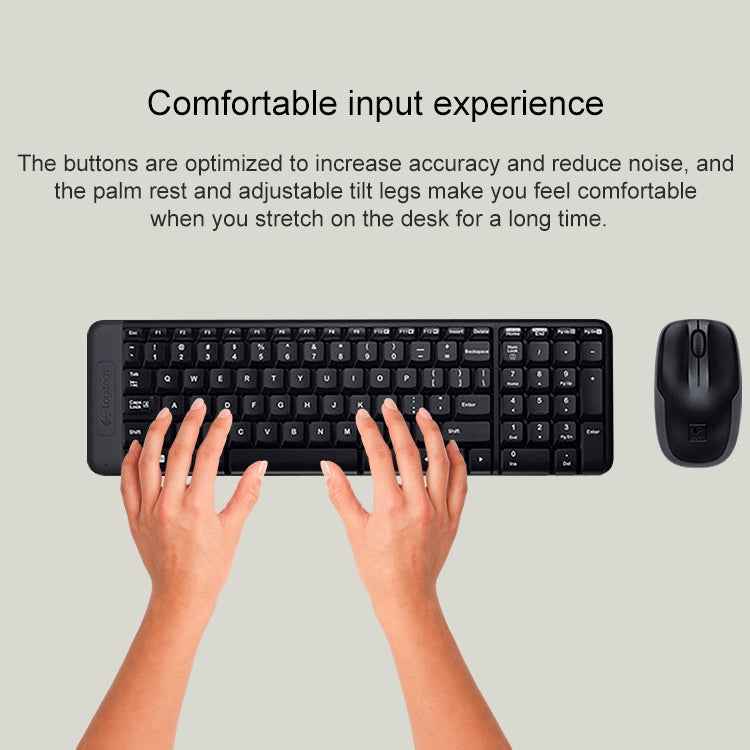 Logitech MK220 Wireless Keyboard and Mouse Set