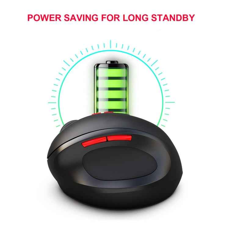 HXSJ T33 2.4GHz Ergonomic Optical Wireless Notebook PC Mouse