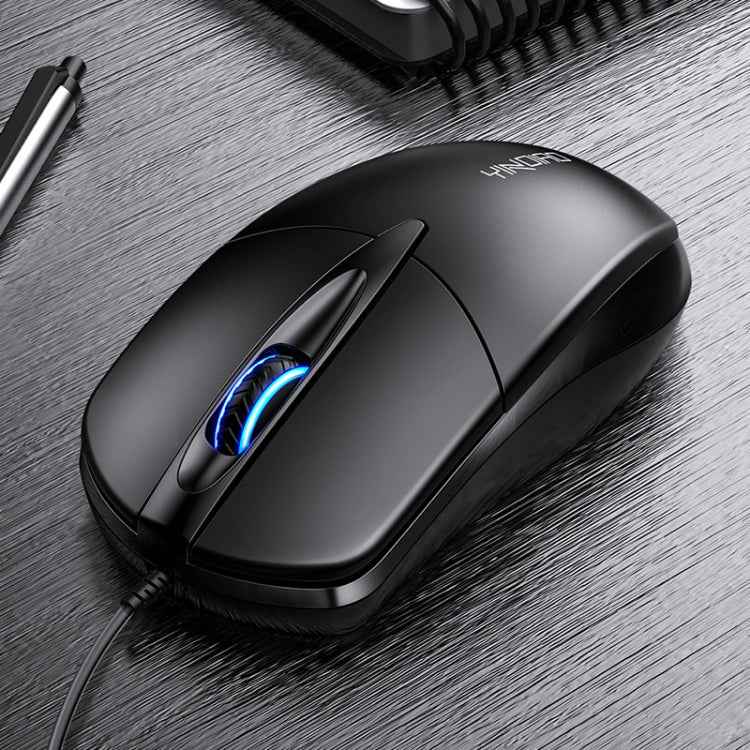 YINDIAO G2 1000DPI 3-keys RGB Light Wired Business Mouse