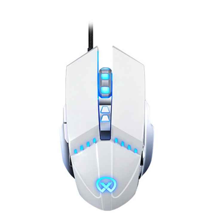 GM20 3200DPI 4-modes Adjustable 7-keys RGB Light Wired Gaming Mouse