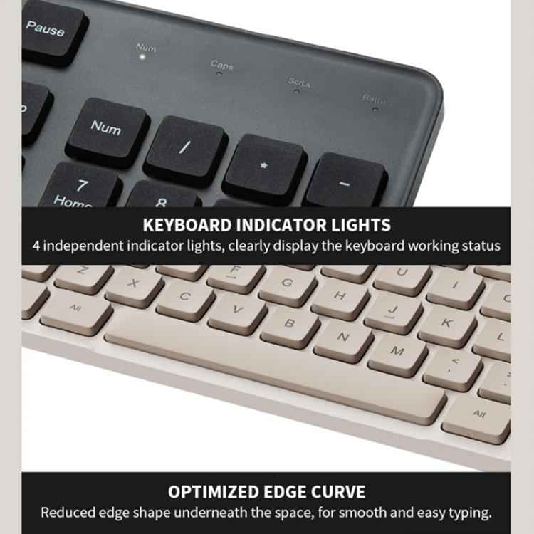 Original Xiaomi 2.4GHz Wireless Keyboard + Mouse Set for Notebook Desktop Laptop