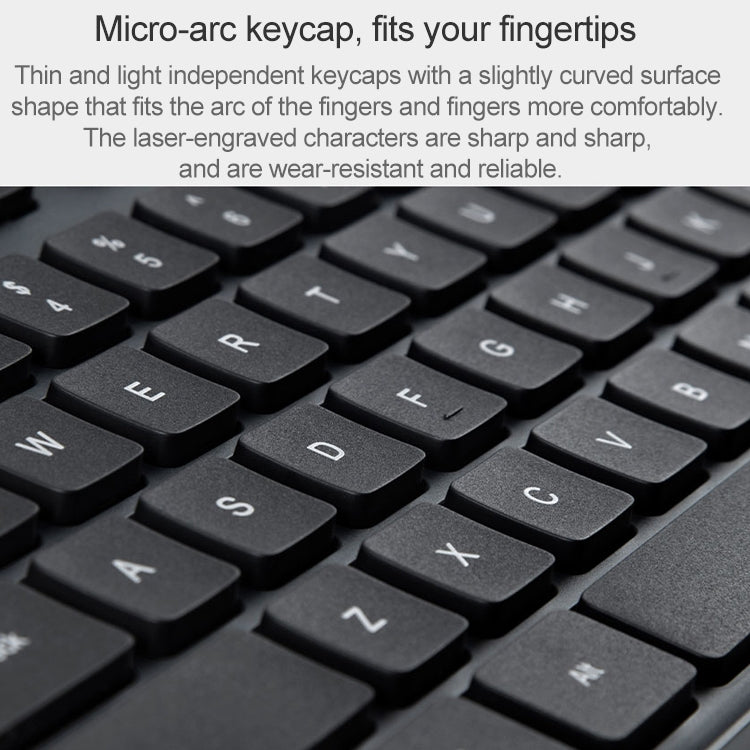 Original Xiaomi 2.4GHz Wireless Keyboard + Mouse Set for Notebook Desktop Laptop, Gen2