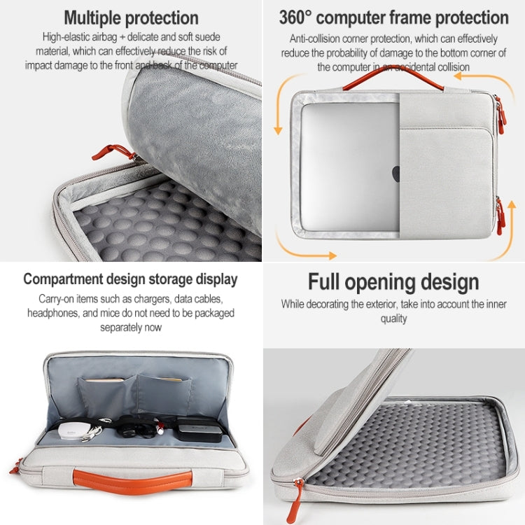 ND03S 14.1-15.4 inch Business Casual Laptop Bag, 14.1-15.4 inch