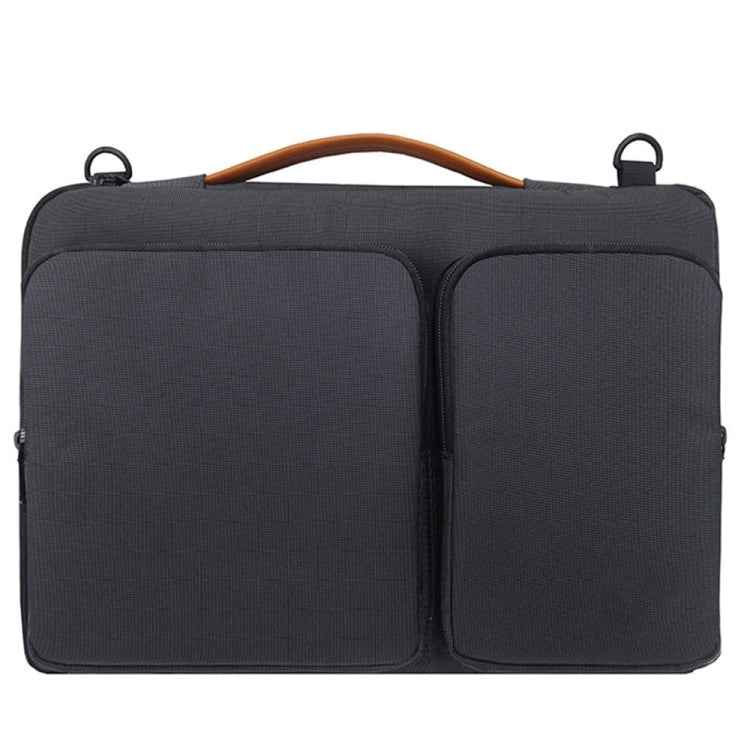 Nylon Waterproof Laptop Handbag Bag for 13-14 inch Laptops with Trunk Trolley Strap
