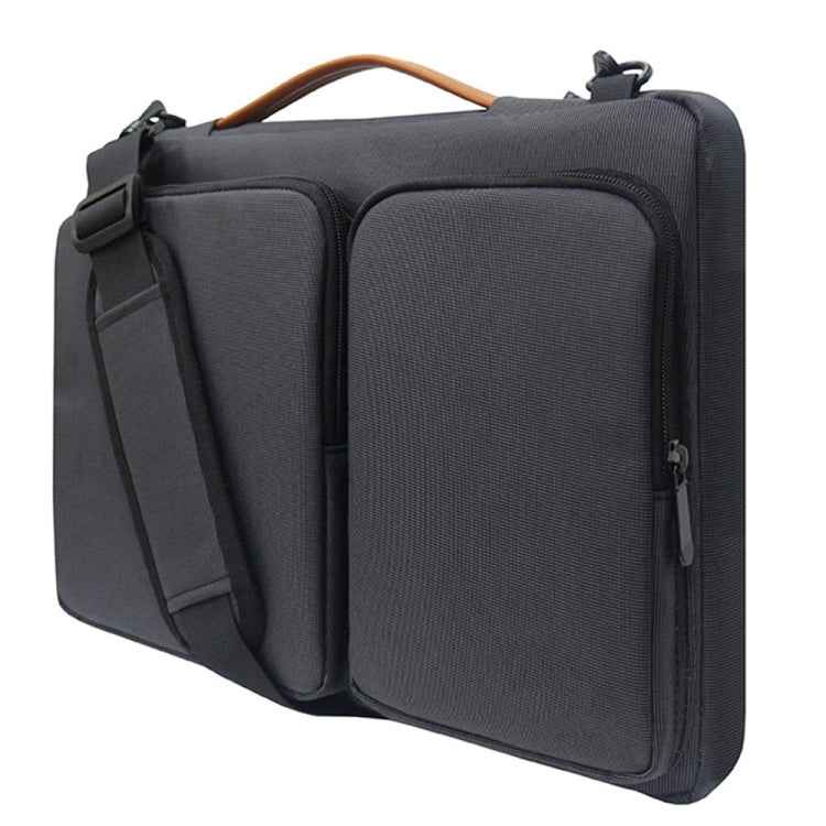 Nylon Waterproof Laptop Handbag Bag for 13-14 inch Laptops with Trunk Trolley Strap