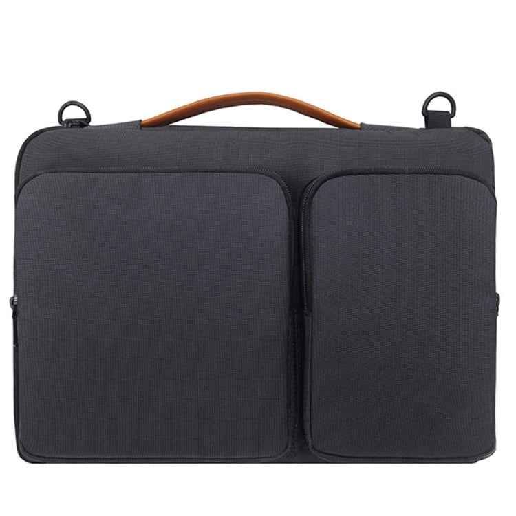 Nylon Waterproof Laptop Handbag Bag for 15-15.6 inch Laptops with Trunk Trolley Strap