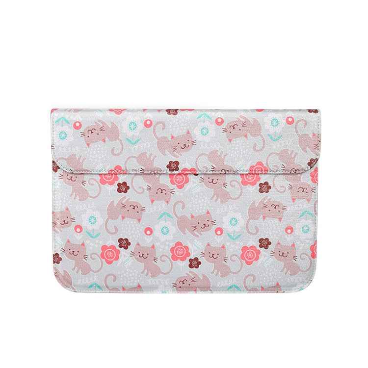 PU + Nylon Laptop Sleeve Bag Laptop Bag for 13.3 inch Laptops (Fox)