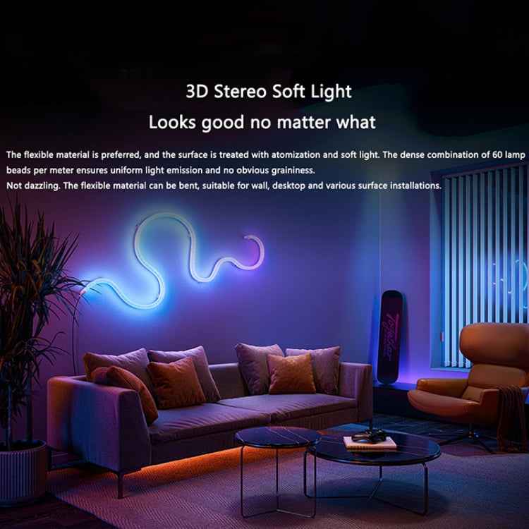 Xiaomi Mijia 2m Synchronized RGB Ambient Light Strip, US Plug