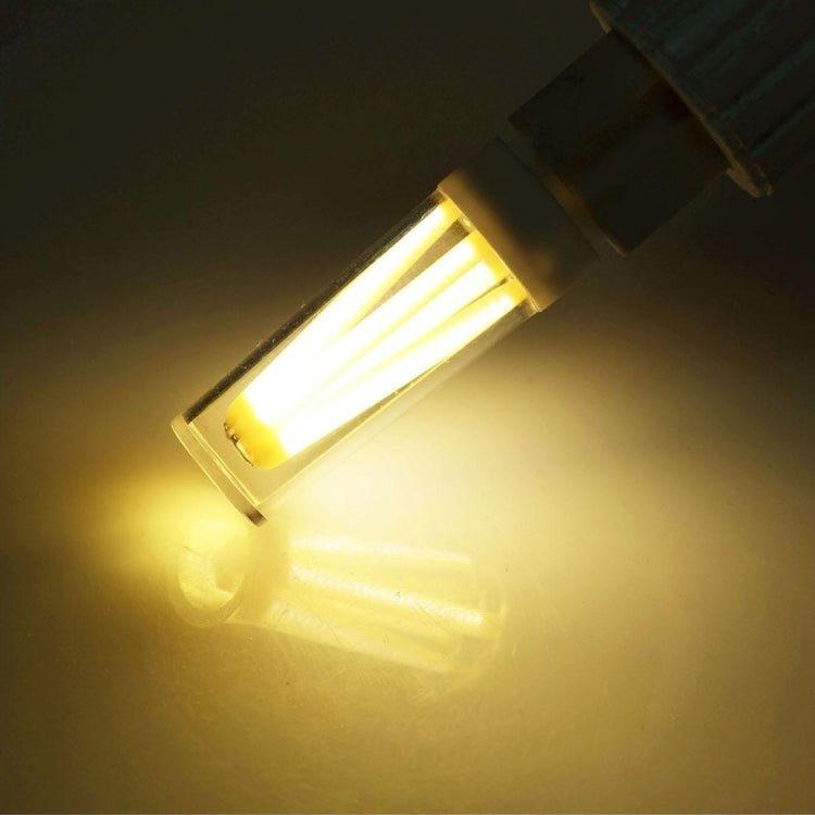 G4 4W Silicone Dimmable 8 LED Filament Light Bulb for Halls, AC 220-240V