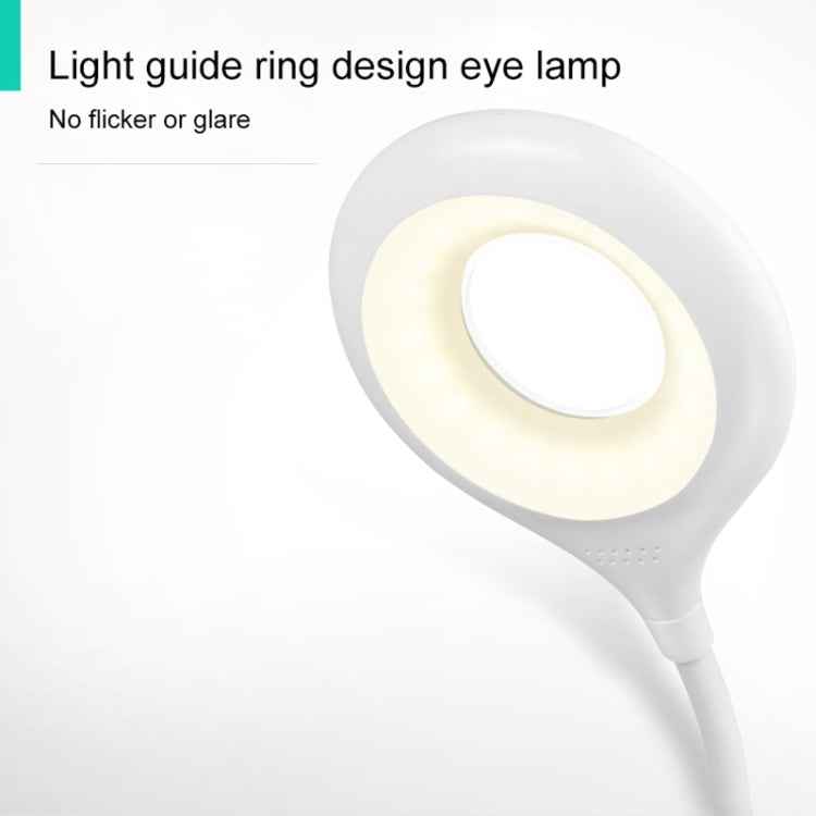 28 LEDs Flexible Goose Neck Hollow Ring Design Eye Protection Light with Pen Holder / Small Night Light Function