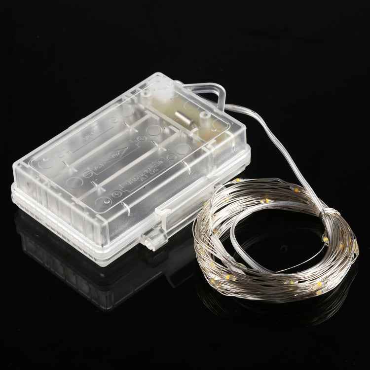 50 LEDs 3 x AA Batteries Box Fairy Lamp Decorative Light with Remote Control, DC 5V