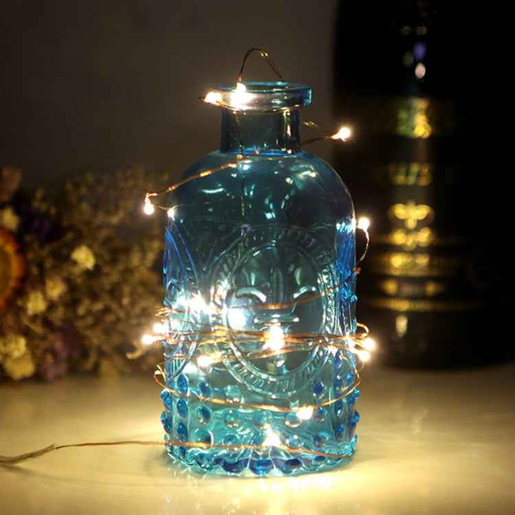 50 LEDs 3 x AA Batteries Box Fairy Lamp Decorative Light with Remote Control, DC 5V