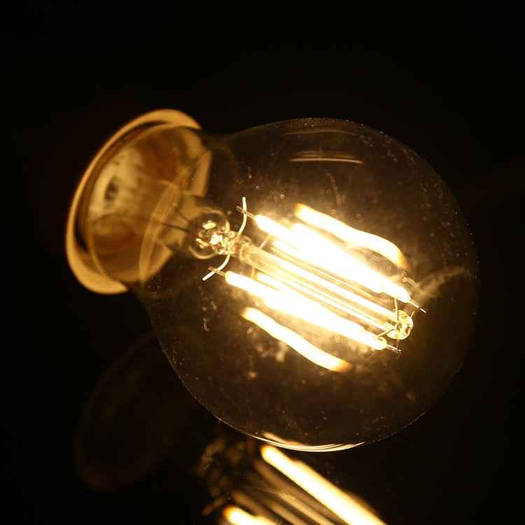 A60 E27 4W 4 LEDs 450 LM Retro Dimming LED Filament Light Bulb Energy Saving Light, AC 220V