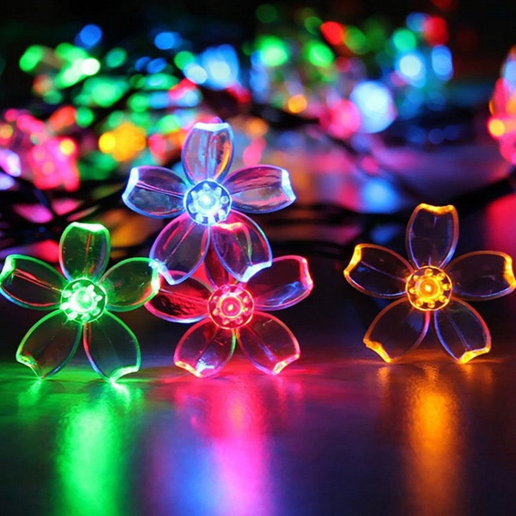 3m 20 LEDs Cherry Blossom Holiday Decorative Light, Battery Powered , 3m Colorful Light, 3m Warm White Light