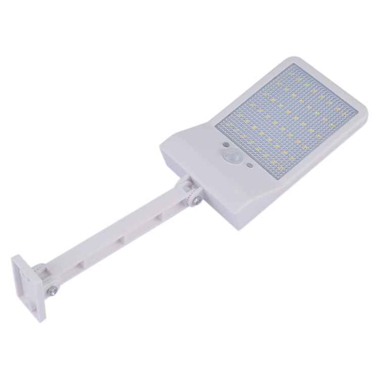 6W 800LM 48 LEDs Solar Remote Control Flat Lamp with Bracket