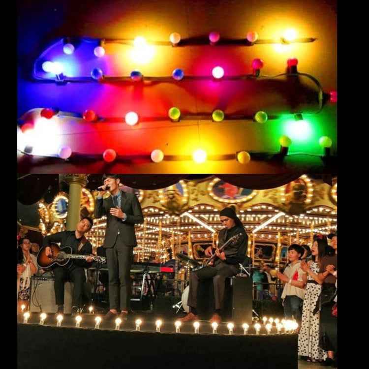 1m 2W E27 8 LEDs 2835 SMD Home Decoration LED Light Bulbs, AC 110V