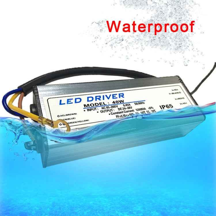 60W LED Driver Adapter AC 85-265V to DC 24-38V IP65 Waterproof