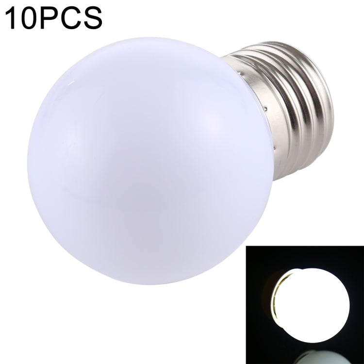 10 PCS 2W E27 2835 SMD Home Decoration LED Light Bulbs, DC 24V, DC 24V