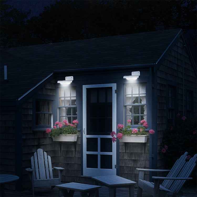 LED Human Body Induction Outdoor Garden Solar Wall Light