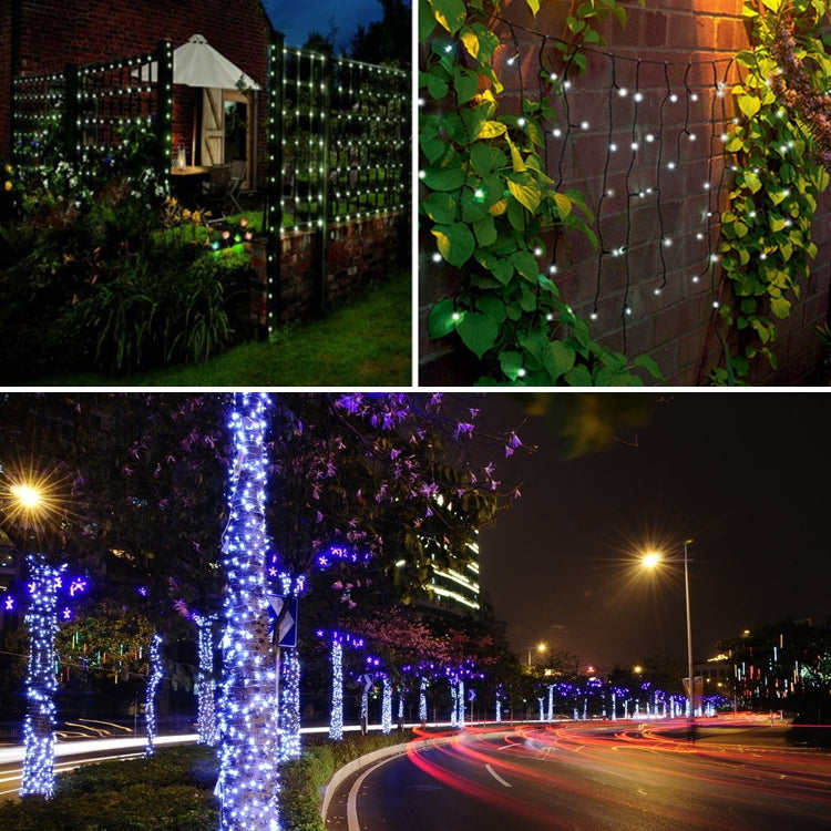 200 LEDs Outdoor Waterproof Christmas Festival Decoration Solar Lamp String, Length: 22m