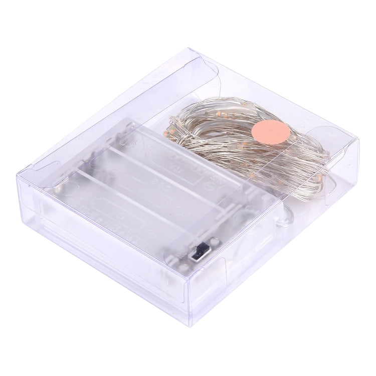 50 LEDs SMD 0603 3 x AA Batteries Box Fairy Lamp Decorative Light, DC 5V, 5m Pink Light, 5m Green Light, 5m Purple Light, 5m Red Light, 5m White Light, 5m Warm White, 5m Yellow Light, 5m Blue Light, 5m Colorful Light