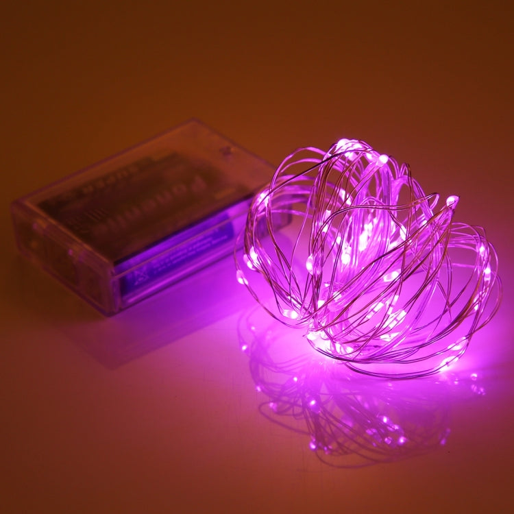 50 LEDs SMD 0603 3 x AA Batteries Box Fairy Lamp Decorative Light, DC 5V, 5m Pink Light, 5m Green Light, 5m Purple Light, 5m Red Light, 5m White Light, 5m Warm White, 5m Yellow Light, 5m Blue Light, 5m Colorful Light