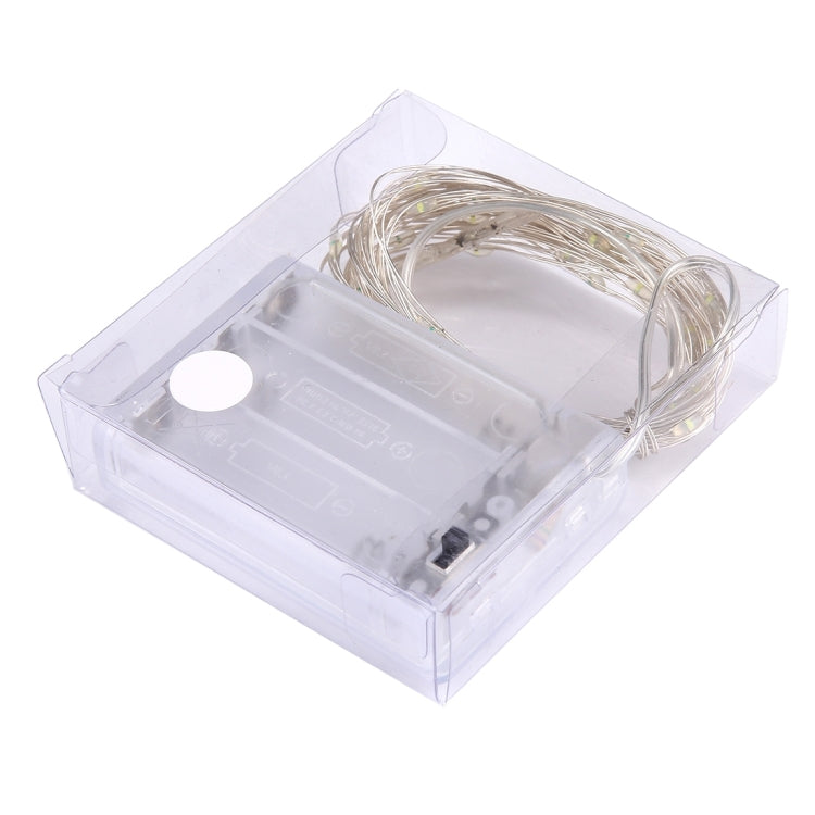 50 LEDs SMD 0603 3 x AA Batteries Box Fairy Lamp Decorative Light, DC 5V