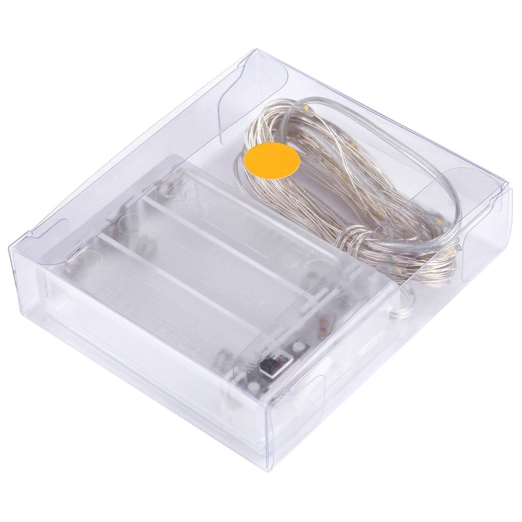 50 LEDs SMD 0603 3 x AA Batteries Box Fairy Lamp Decorative Light, DC 5V, 5m Warm White, 5m Yellow Light, 5m Blue Light, 5m Colorful Light, 5m Pink Light, 5m Green Light, 5m Purple Light, 5m Red Light, 5m White Light