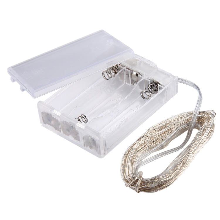 50 LEDs SMD 0603 3 x AA Batteries Box Fairy Lamp Decorative Light, DC 5V, 5m Yellow Light, 5m Blue Light, 5m Colorful Light, 5m Pink Light, 5m Green Light, 5m Purple Light, 5m Red Light, 5m White Light, 5m Warm White