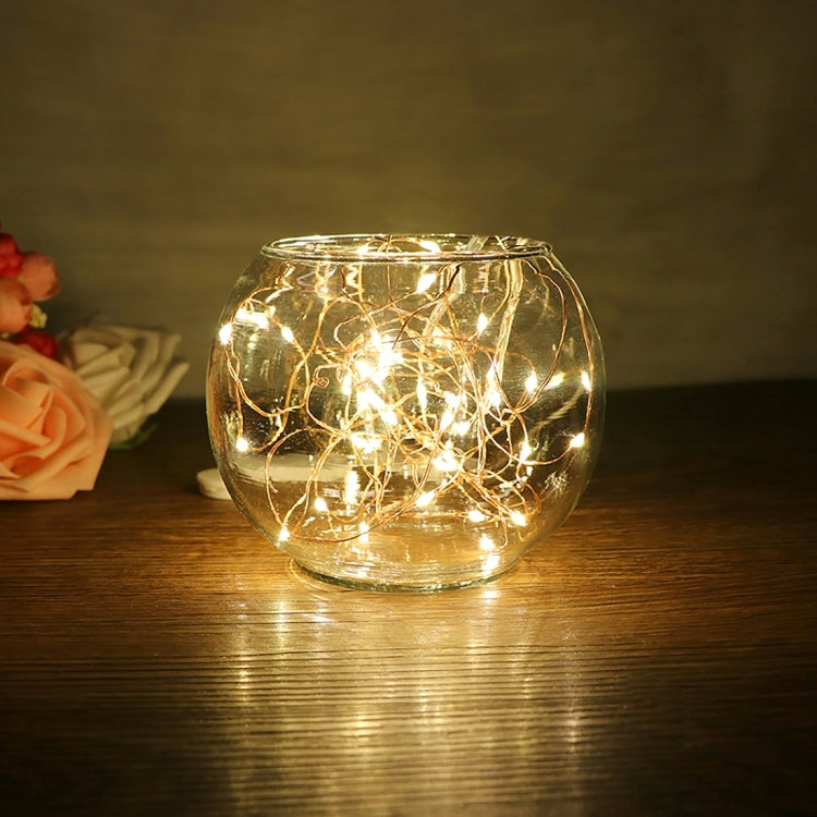 50 LEDs SMD 0603 3 x AA Batteries Box Fairy Lamp Decorative Light, DC 5V, 5m Yellow Light, 5m Blue Light, 5m Colorful Light, 5m Pink Light, 5m Green Light, 5m Purple Light, 5m Red Light, 5m White Light, 5m Warm White