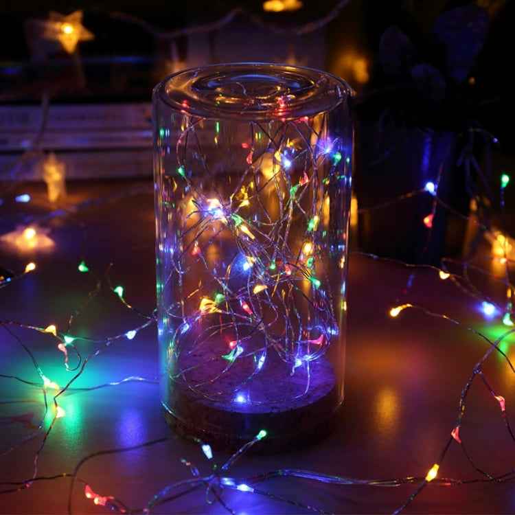 100 LEDs SMD 0603 Fairy Lamp Decorative Light, 20m Colorful Light