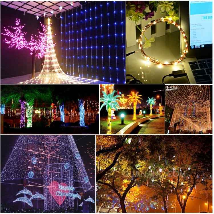 USB Powered SMD-0603 Festival Lamp / Decoration Light Strip(Purple Light)
