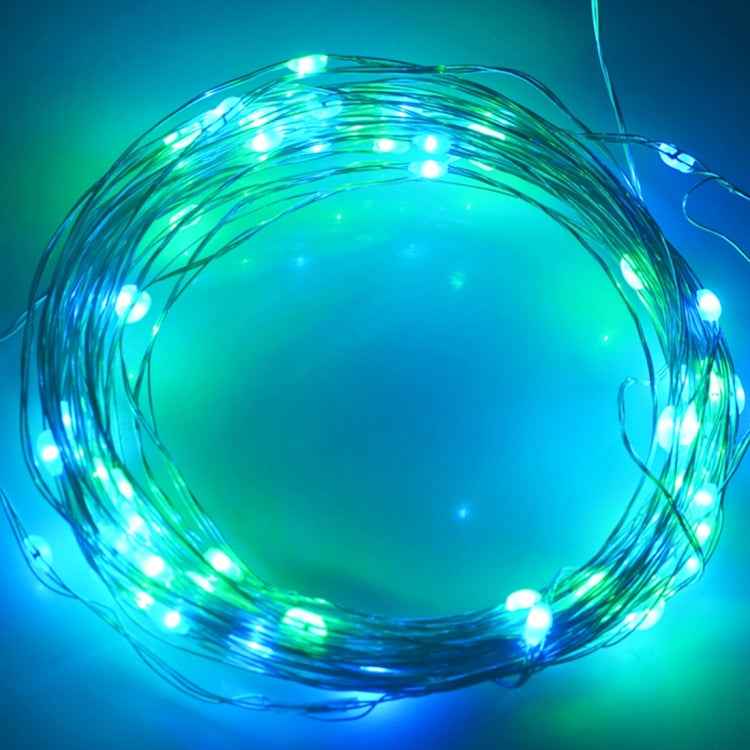 USB Powered SMD-0603 Festival Lamp / Decoration Light Strip(Blue White Light)