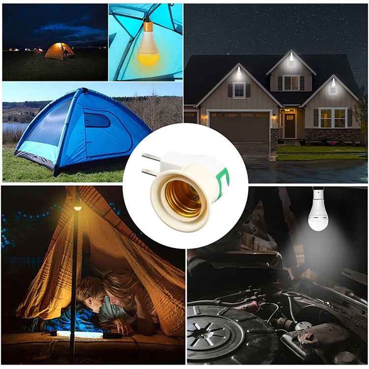 E27 Socket Type Light Holder Base Lamp Holder Converter with Switch, US Plug / AU Plug