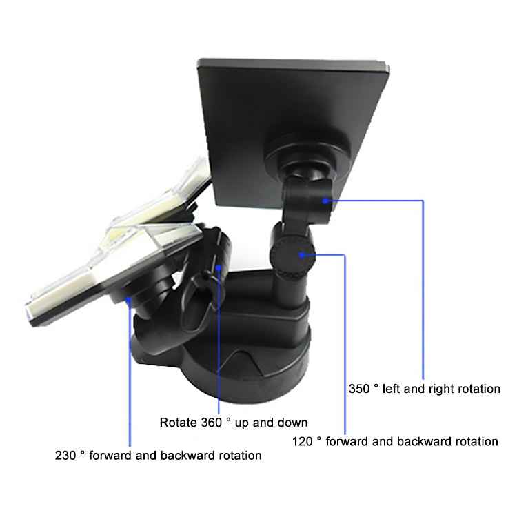 56 LEDs Home Lighting Integrated Courtyard Waterproof Double Heads Rotatable Solar Wall Light Street Light