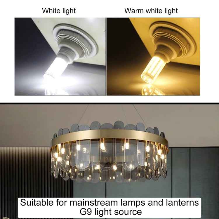 G9 88 LEDs SMD 2835 Dimmable LED Corn Light Bulb, AC 220V