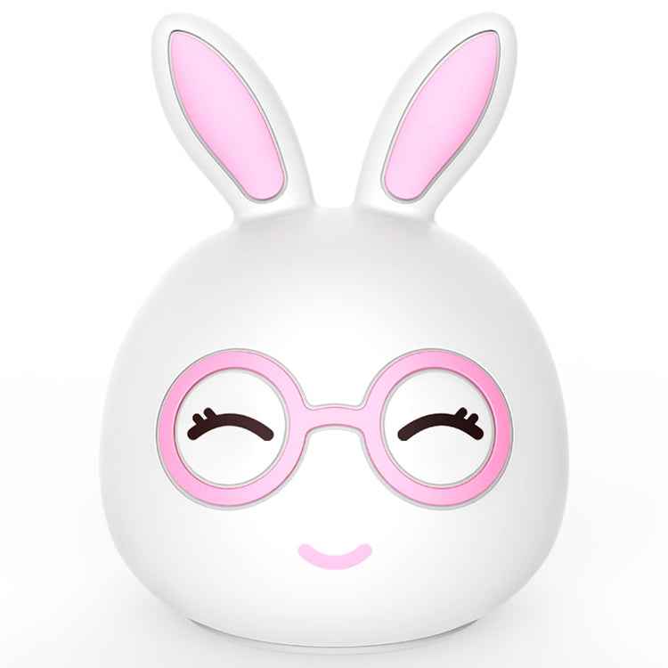 Happy Rabbit Creative Touch 3D LED Decorative Night Light, USB Charging Version