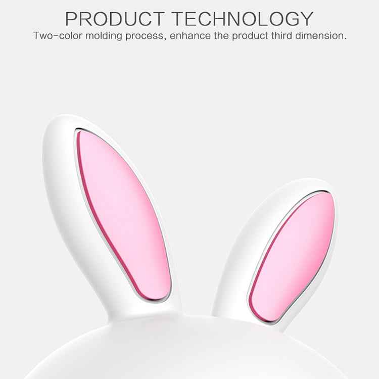 Happy Rabbit Creative Touch 3D LED Decorative Night Light, USB Charging Version