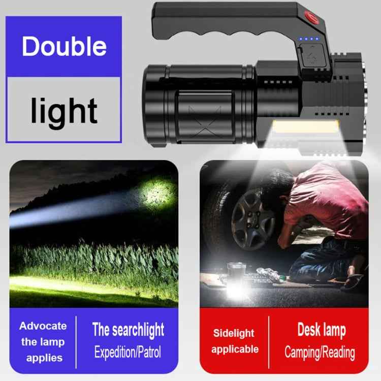 X508 Portable Rechargeable Long-range Multi-function COB LED Flashlight