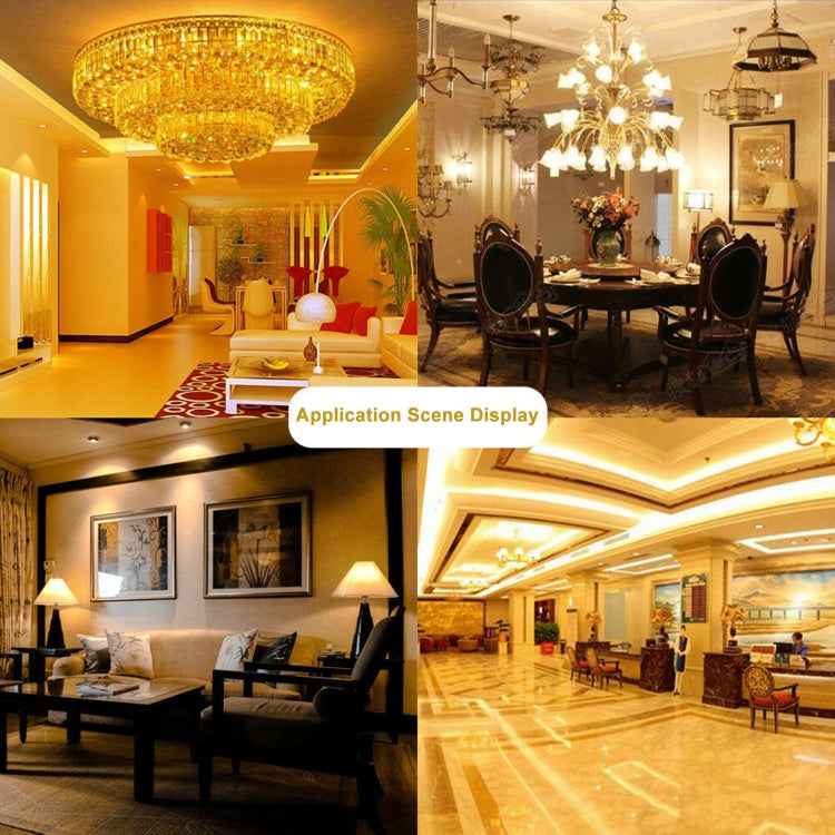 E17 102 LEDs SMD 2835 2800-3200K LED Corn Light, AC 110V