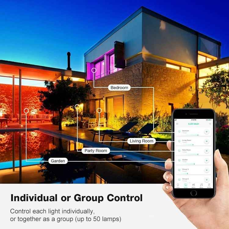 Christmas Decoration RGB Copper Wire String Light Bluetooth Mobile APP Control, Length: 10m 100 LEDs