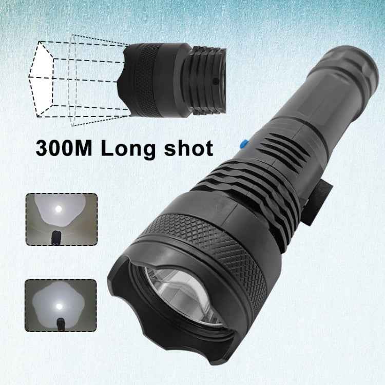 L-839 USB Rechargeable Spotlight Mini Portable XPE Glare LED Flashlight