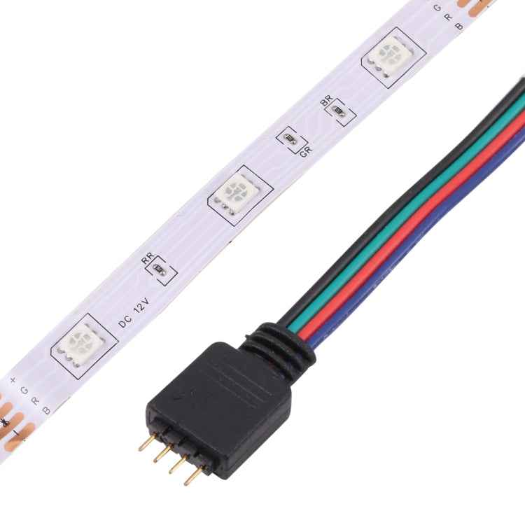 2pcs Bare Board 5050 SMD RGB LED Rope Light, 30 LED/m, Length: 5m, 12V 2A 100-240V, with 24 Keys Doodle Controller, 5050 SMD RGB LED, 5m x 2