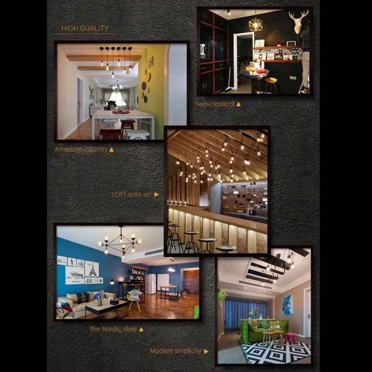 C35 E14 4W 4 LEDs 300 LM 3000K Dimmable Retro LED Filament Light Bulb Energy Saving Light, AC 220V